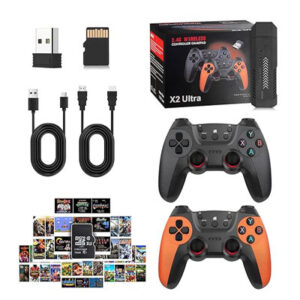 20000+ Games,2025 Wireless Double Handle PSP Arcade Double TV Game
