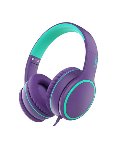 RORSOU R10 Over-Ear Headphones with Microphone