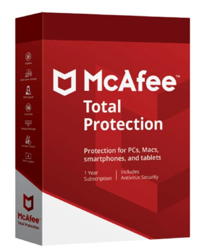 McAfee Total Protection 1-Device 2025 | Security Software