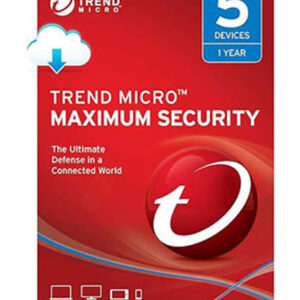 Trend Micro Maximum Security 5 User [Digital] [PC/Mac Download]