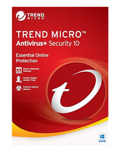 Trend Micro Antivirus+ 10 1 User [Download]